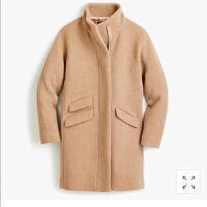 J. Crew Cocoon coat never worn! Classic color!